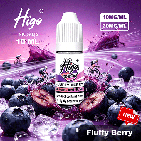 Higo 10ml Nic Salts – Fluffy Berry