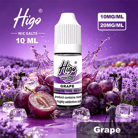 Higo 10ml Nic Salts – Grape