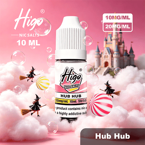 Higo 10ml Nic Salts – Hub Hub