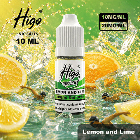 Higo 10ml Nic Salts – Lemon Lime