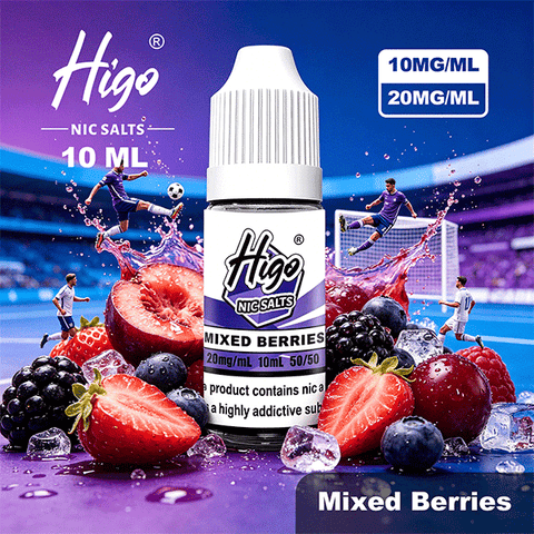 Higo 10ml Nic Salts – Mixed Berries