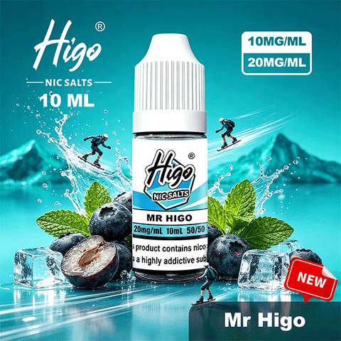 Higo 10ml Nic Salts – Mr Higo