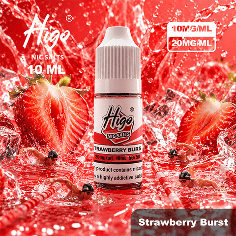 Higo 10ml Nic Salts – Strawberry Burst