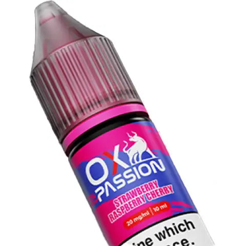 Oxva OX Passion Bar 10ml Nic Salts – Strawberry Raspberry Cherry