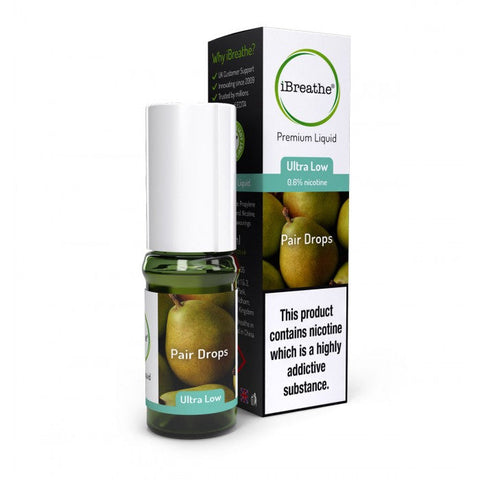iBreathe 10ml Nicotine 18mg – Pear Drops