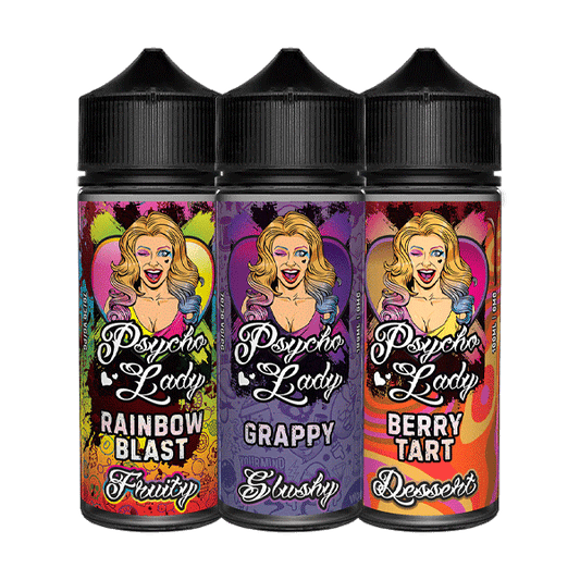 Psycho Lady 100ml E-Liquid Shortfill