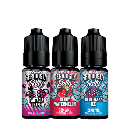 Seriously Fusionz Salty 10ml Nic Salts | 10-Pack