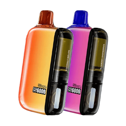 Sikary S6000 Disposable Vape Pod | 5-Pack