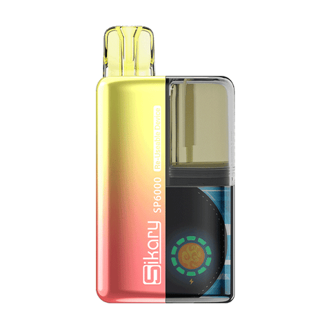 Sikary Tako SP6000 Prefilled Pod Vape Kit – Cherry Ice