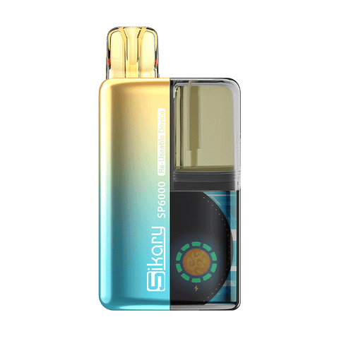 Sikary Tako SP6000 Prefilled Pod Vape Kit – Menthol