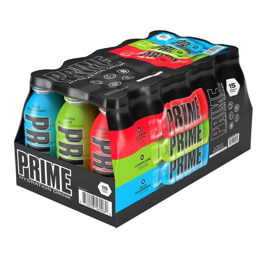 USA Prime Hydration Sports Drink Pack Of 15 - Variety Pack
