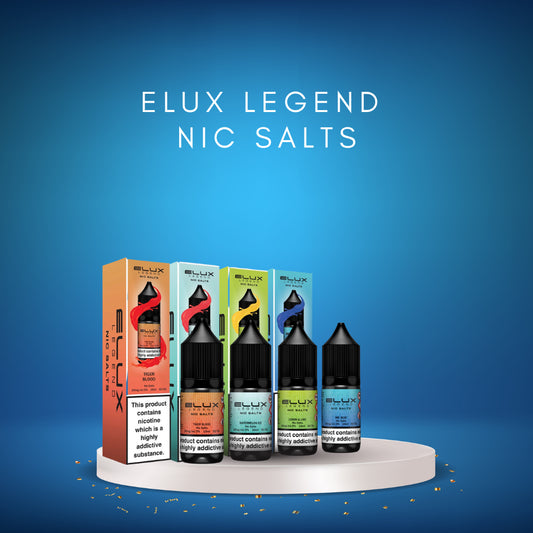 ELUX Legend Nic Salt 10mg 10ml Bottle Pack of 10