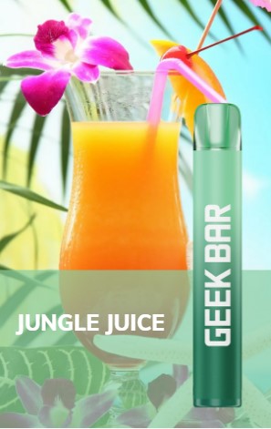 Exclusive Geek Bar E600 Jungle Juice Disposable Vape 20mg l Pack Of 10