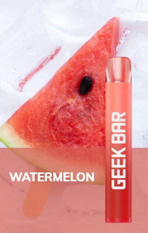 Exclusive Geek Bar E600 Watermelon Disposable Vape 20mg l Pack Of 10
